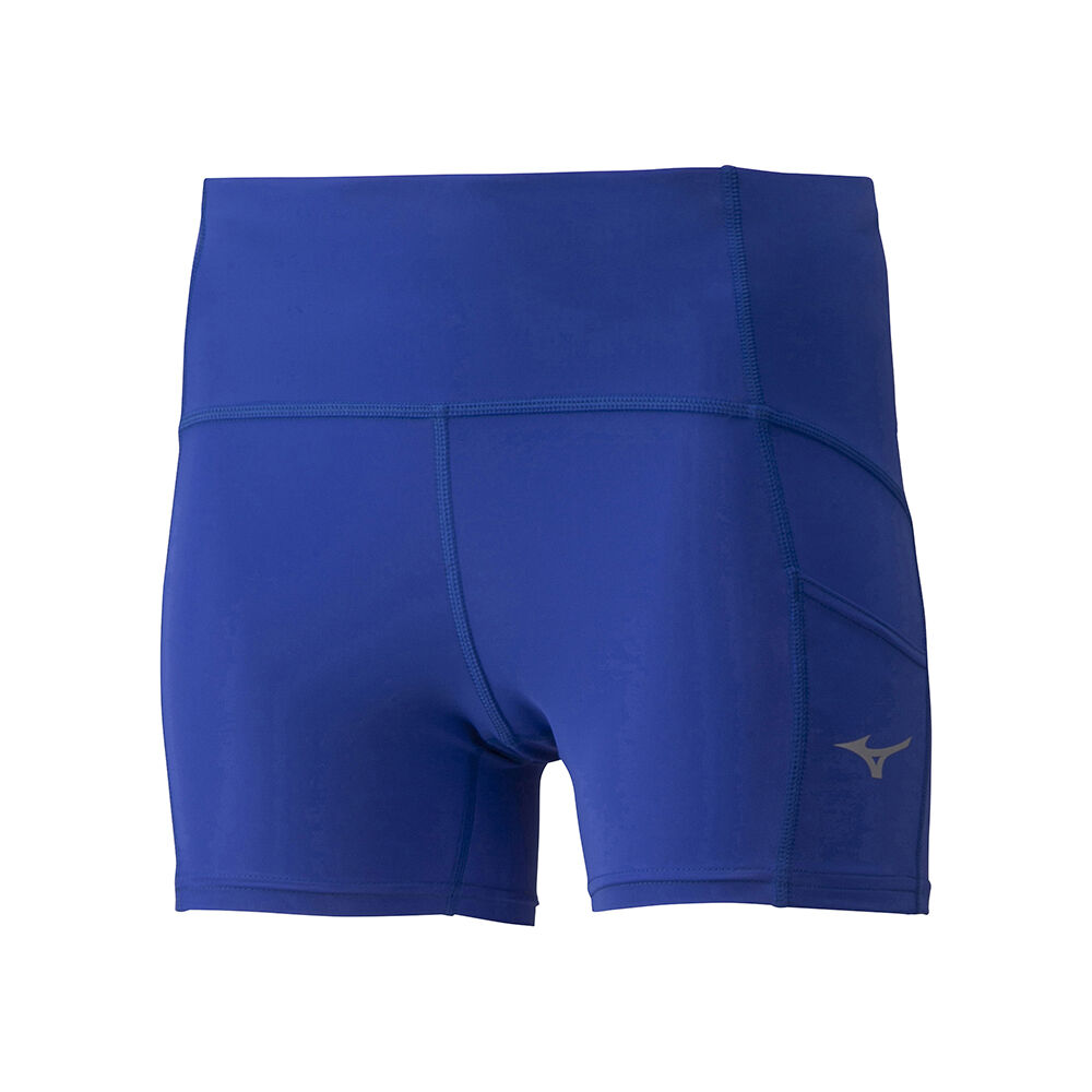 Damske Legíny Mizuno Core Short Bezecke Modre Vypredaj DQTZ71463